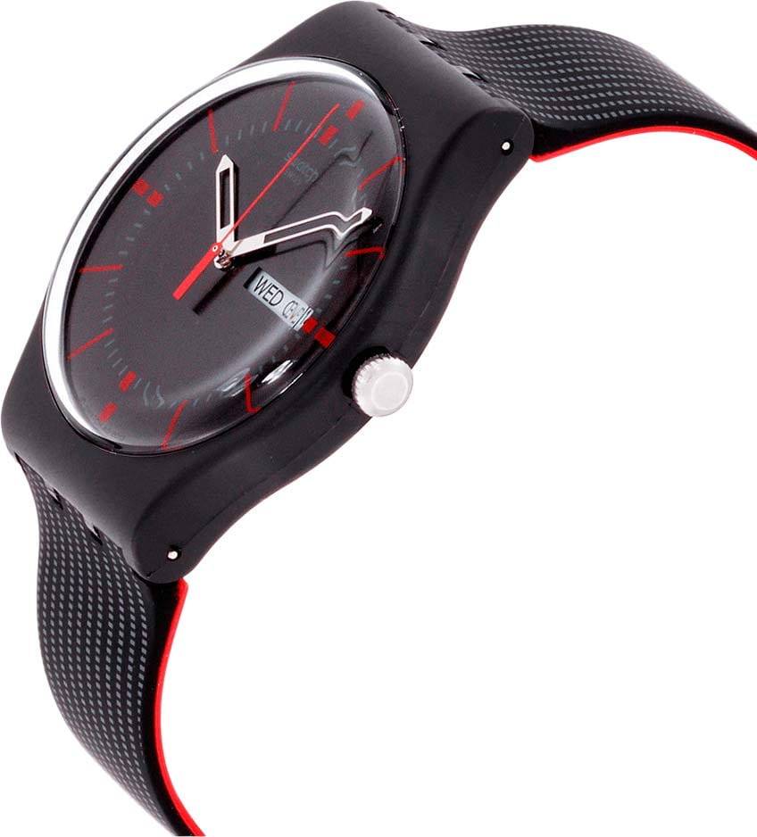 Swatch Swatch New Gent SUOB714 , наручные мужские часы фото под углом