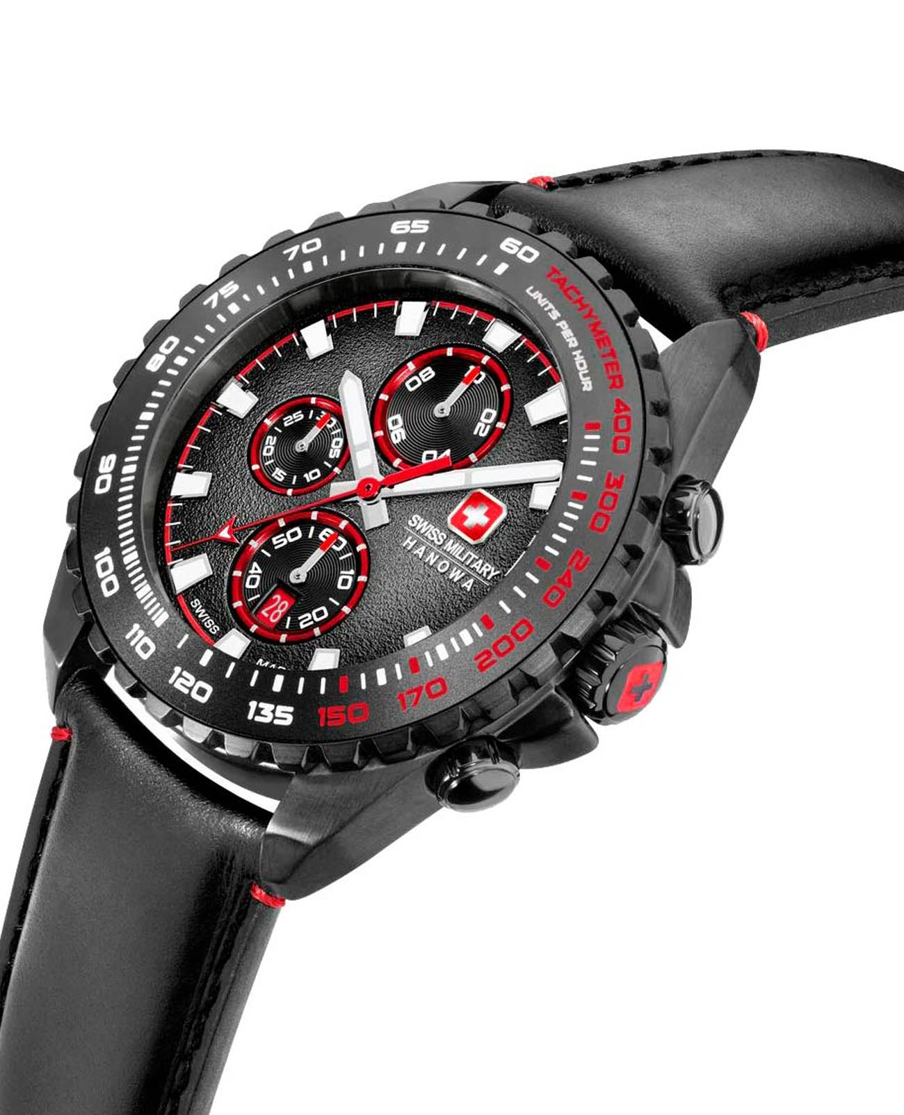 Swiss Military Hanowa SMWGC0001832 мужские часы застежка крупным планом