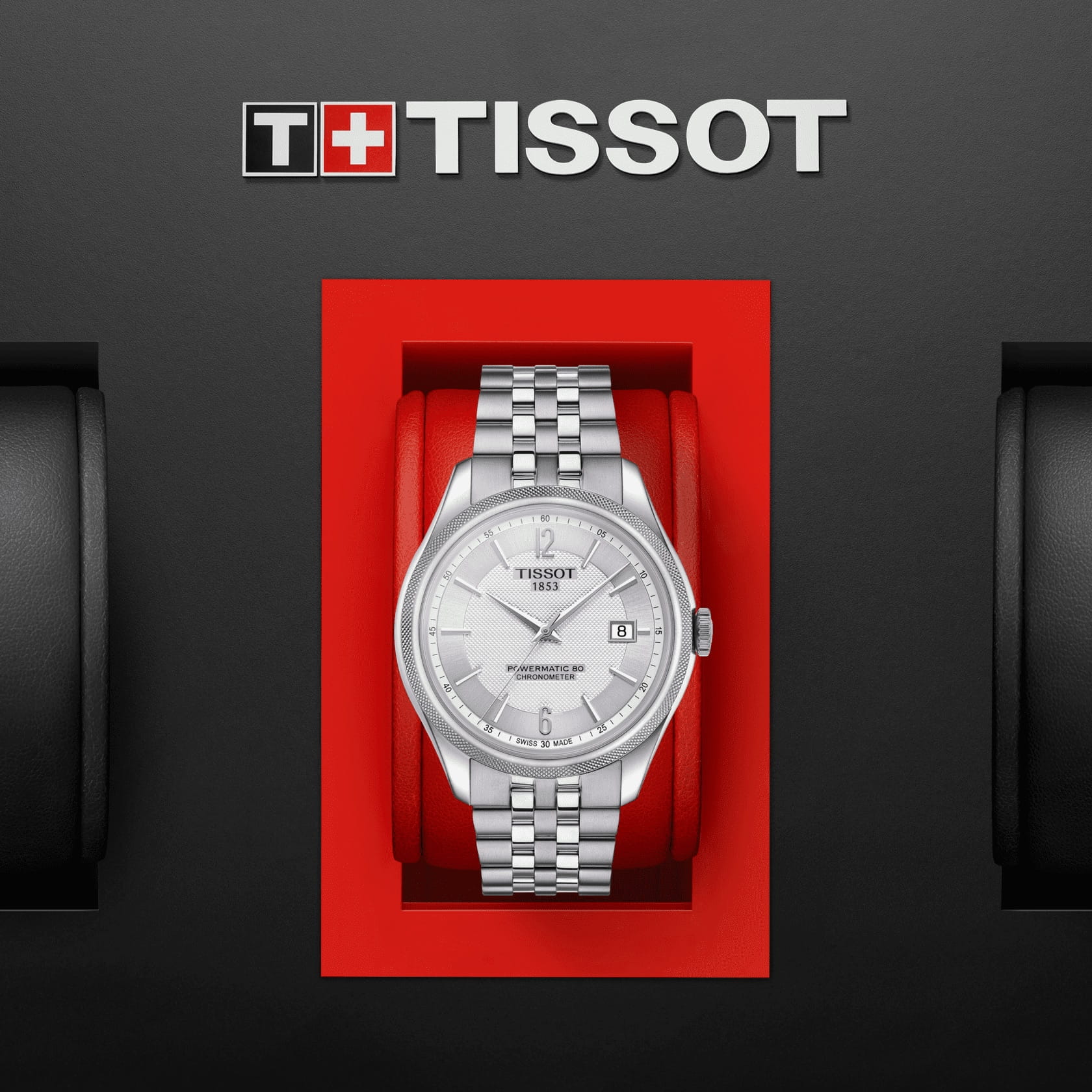 Tissot Tissot Ballade Powermatic 80 COSC T108.408.11.037.00 мужские часы серебристый циферблат на запястье