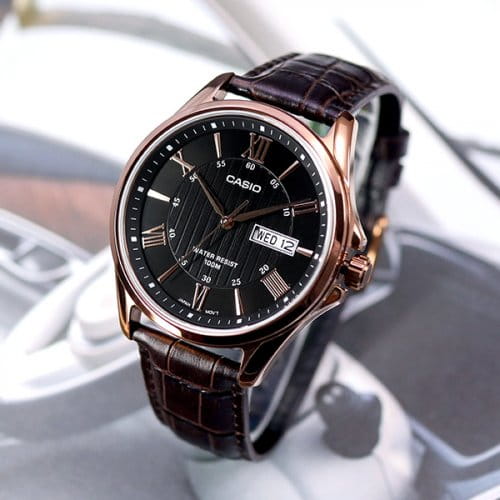Оригинальные часы Casio Casio Collection MTP-1384L-1AVDF (MTP-1384L-1A) в фирменной упаковке от производителя