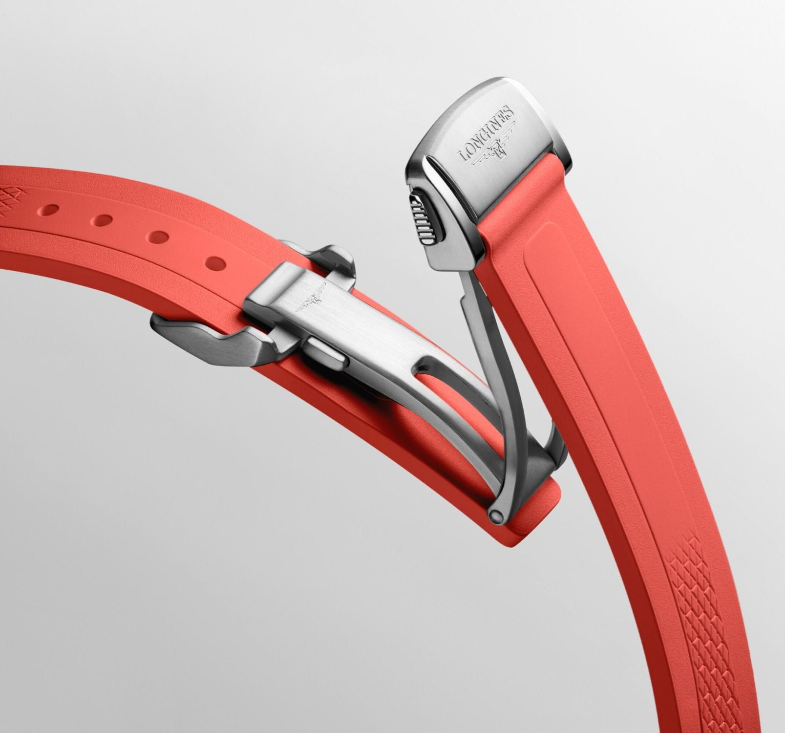 Longines Longines Conquest L3.430.5.72.9 механические женские часы часы крупный план белый циферблата