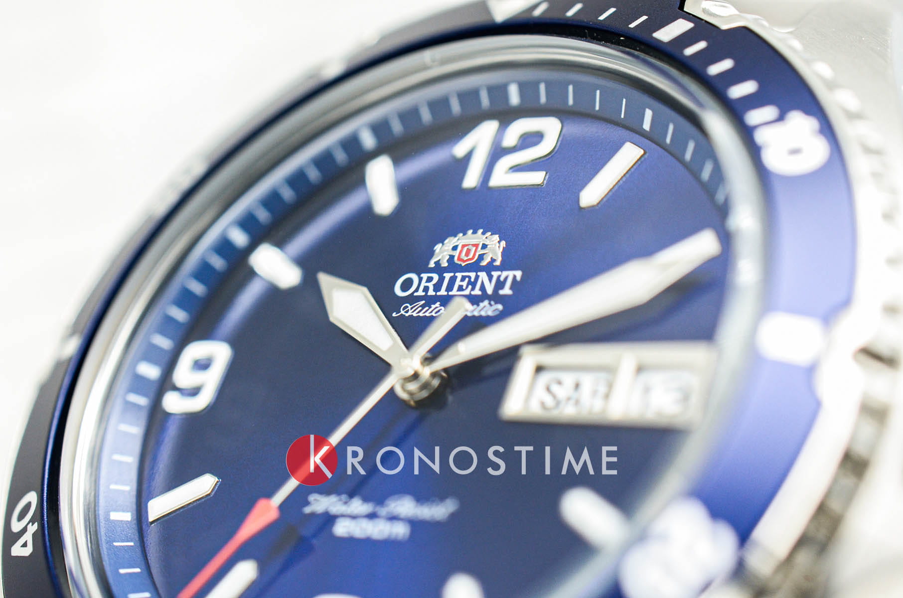 Orient Orient Diving Sports Automatic AA02002D механические мужские часы часы крупный план синий циферблата