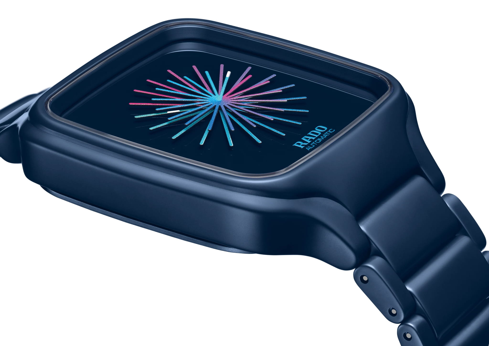 Оригинальные часы Rado Rado True Square Over the Abyss R27070202 механические калибр механизма  общий вид