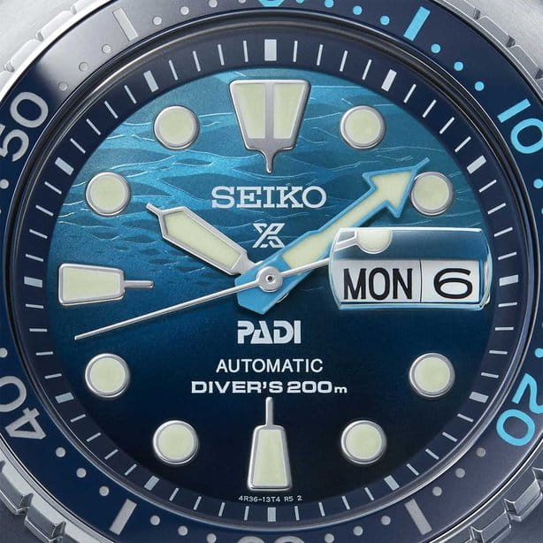 Seiko Seiko Prospex SRPK01K1 PADI - задняя крышка сталь металл корпуса, япония часы