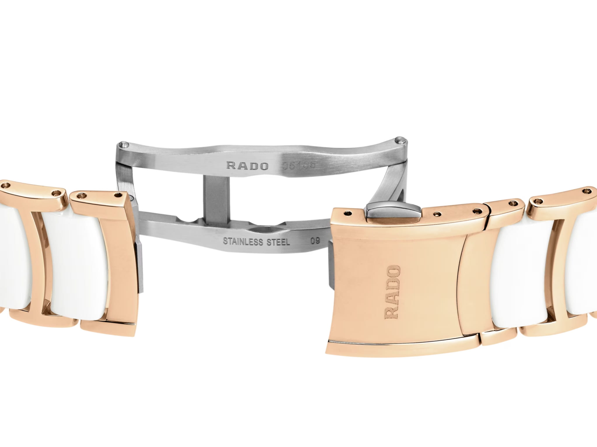 Rado Rado Centrix Automatic Diamonds R30037744 женские часы белый циферблат на запястье