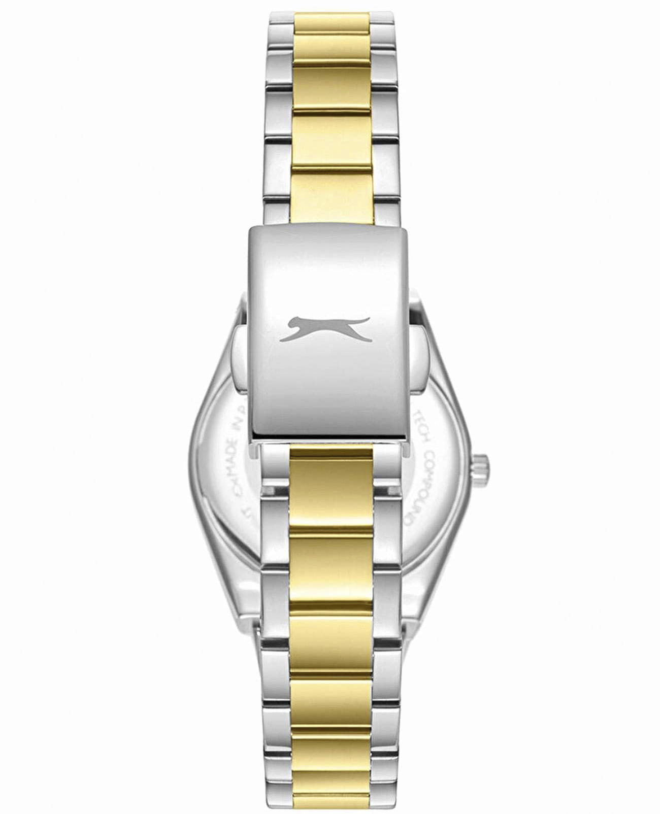 Slazenger Slazenger SL.09.2470.3.03,  англия женские часы на браслете суперметалл с ip покрытием боковой вид