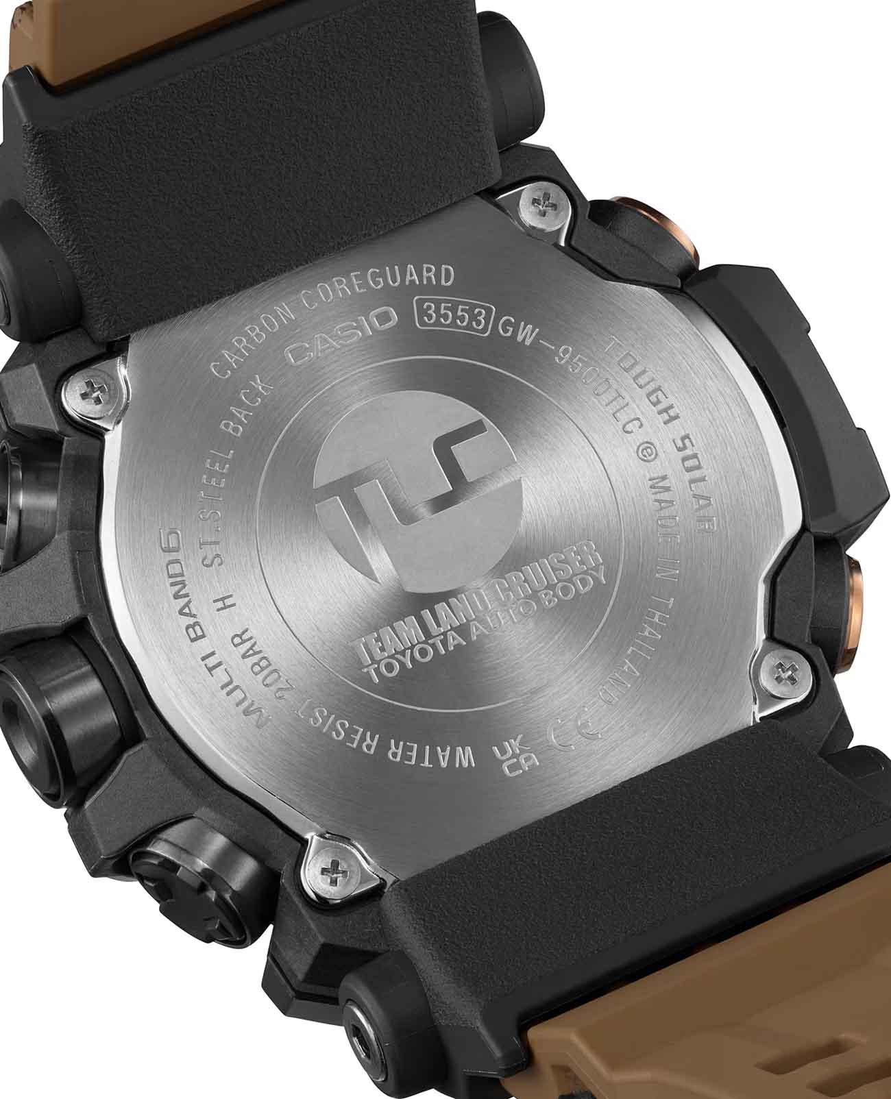 Casio Casio G-Shock GW-9500TLC-1DR, g-shock япония мужские часы на браслете пластик боковой вид