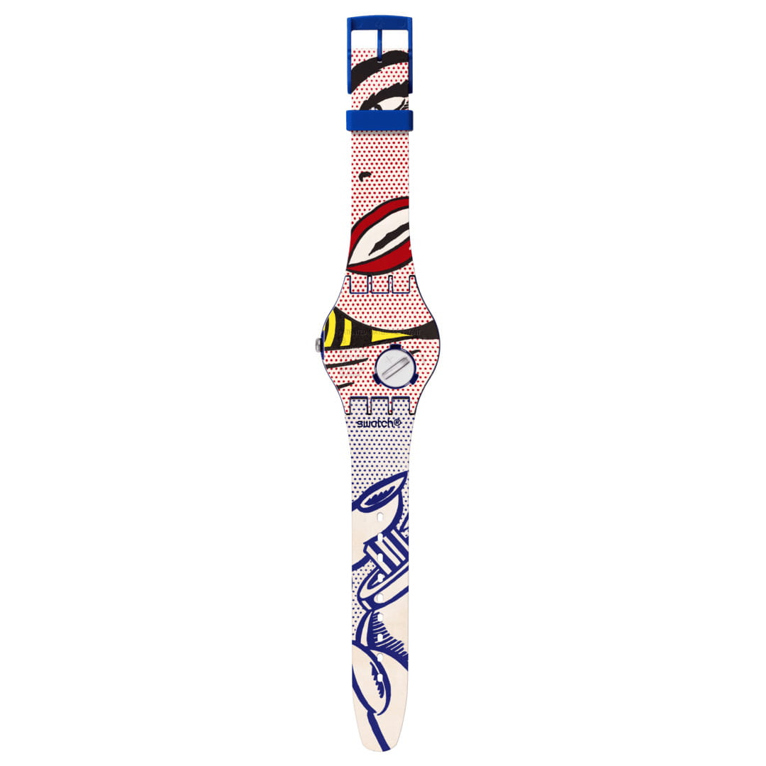 Swatch Swatch New Gent SUOZ352, gent швейцария женские часы на браслете силикон боковой вид