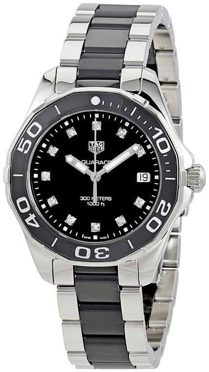 TAG Heuer TAG Heuer Aquaracer WAY131C.BA0913 , наручные женские часы фото под углом