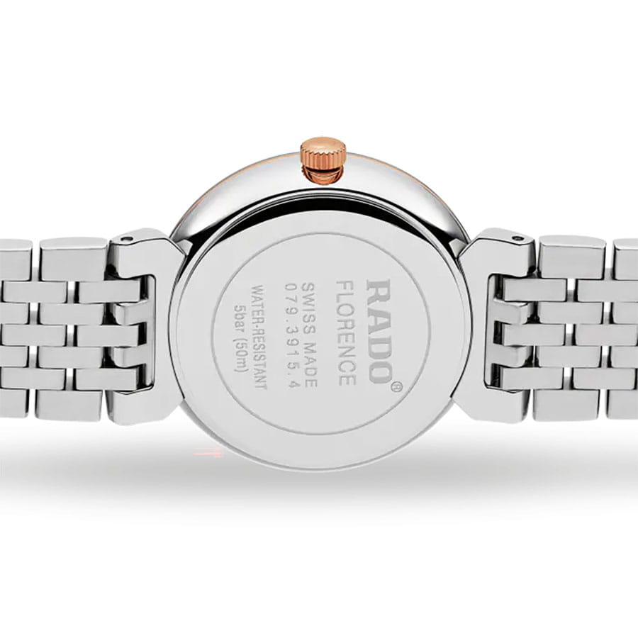 Rado Rado Florence Classic Diamonds R48913723, florence швейцария женские часы на браслете сталь c pvd покрытием боковой вид