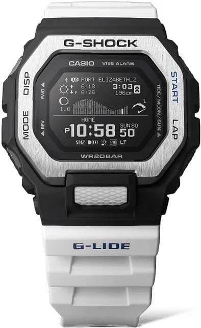 Casio Casio G-Shock GBX-100-7E , наручные мужские часы фото под углом