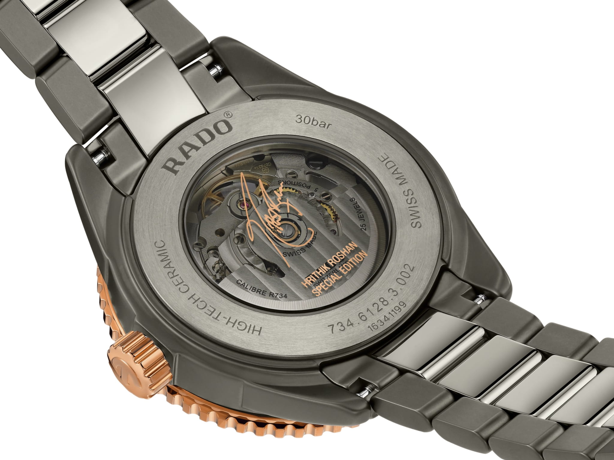 Оригинальные часы Rado Rado Captain Cook Automatic R32128162 механические калибр механизма  общий вид