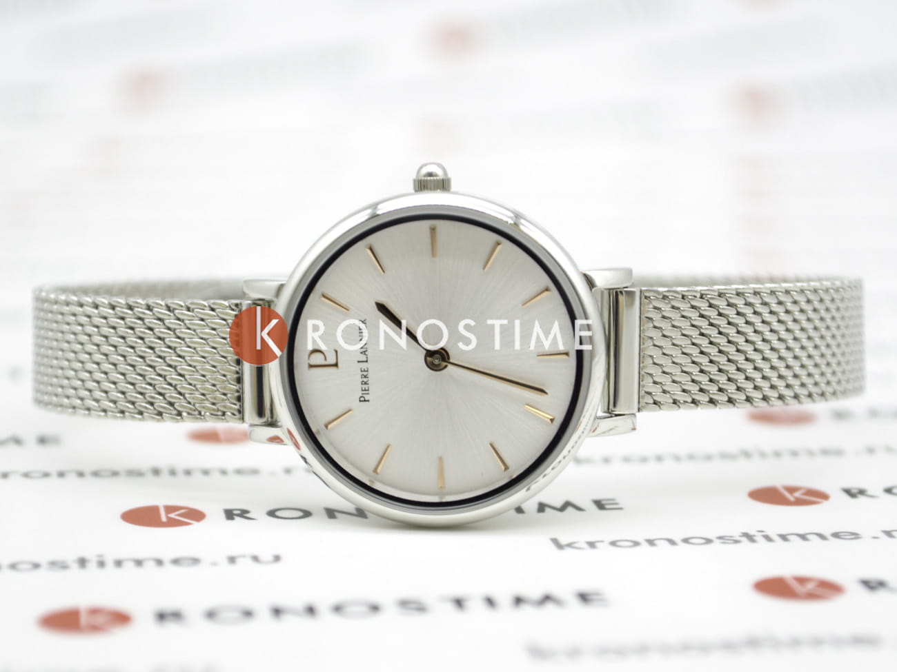 Pierre Lannier Pierre Lannier Nova 013N628 кварцевые женские часы часы крупный план серебристый циферблата