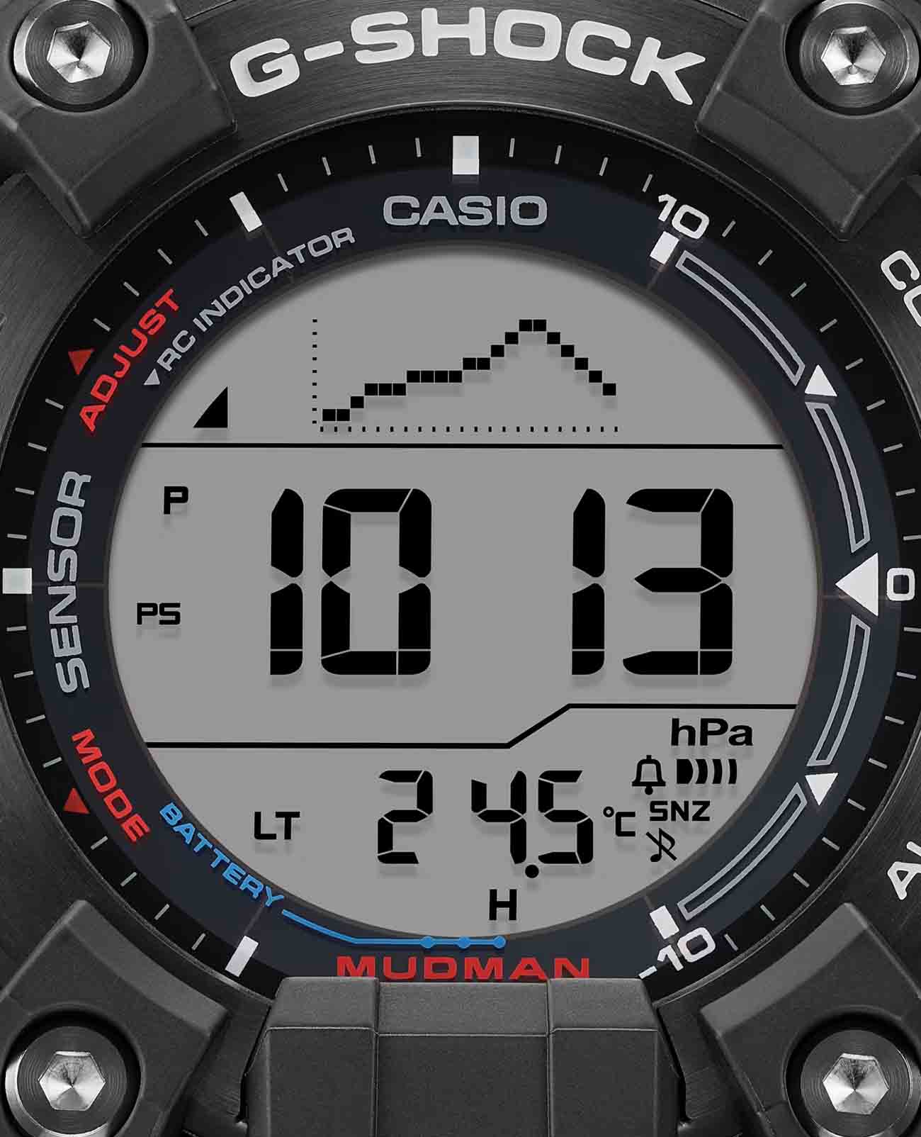 Casio Casio G-Shock GW-9500TLC-1DR - наручные мужские часы наручные часы в перспективе  циферблат