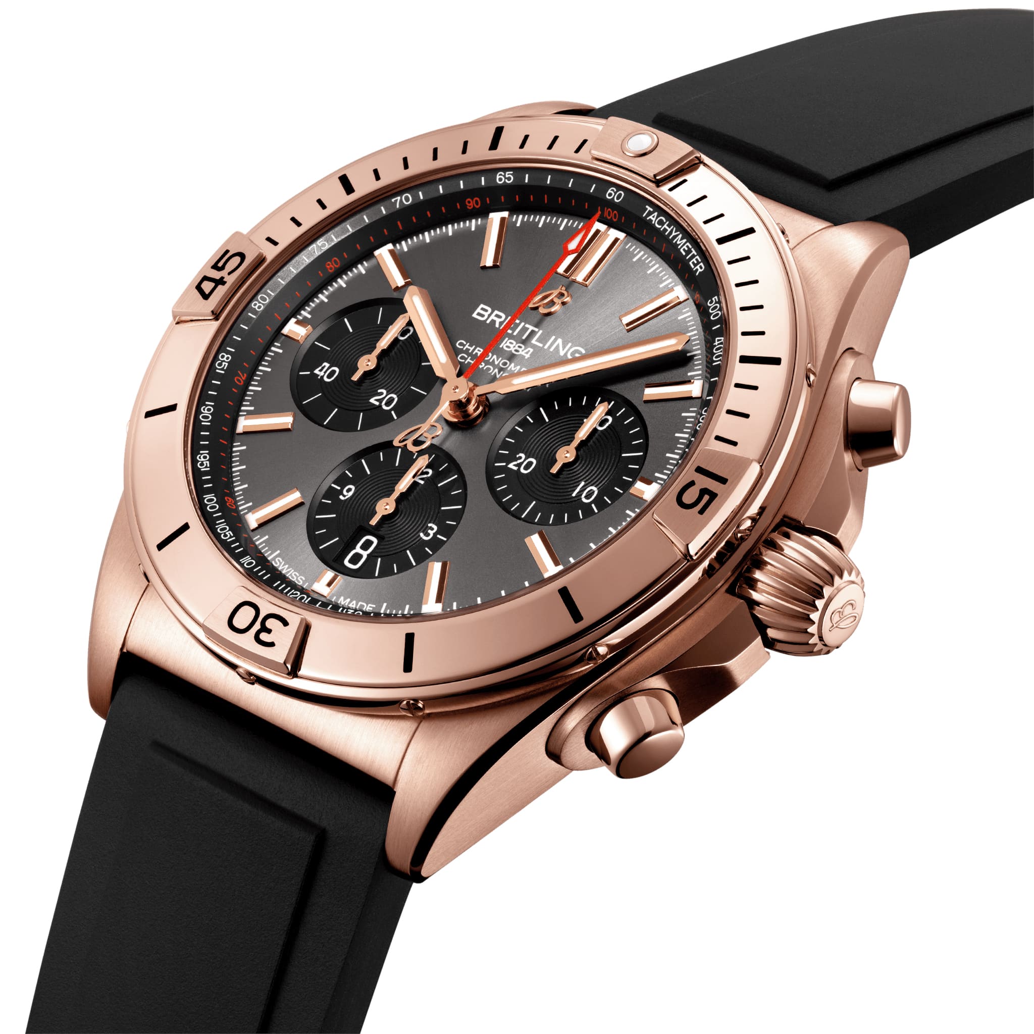Breitling Breitling Chronomat B01 42 RB0134101B1S1 , наручные мужские часы фото под углом