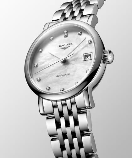 Оригинальные часы Longines Longines Elegance Elegant Collection 25.50 mm L4.309.4.80.6 механические калибр механизма l592 общий вид