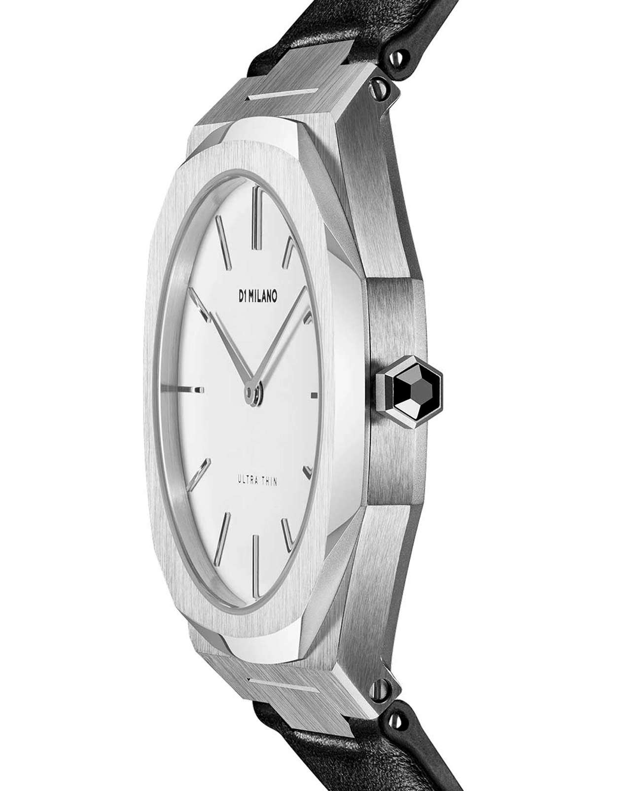 D1 Milano D1 Milano Ultra Thin UTLL01,  италия женские часы на браслете кожаный боковой вид