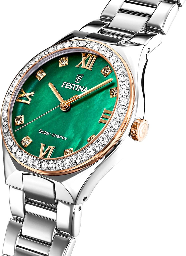 Оригинальные часы Festina Festina Solar F20658/3 кварцевые калибр механизма  общий вид