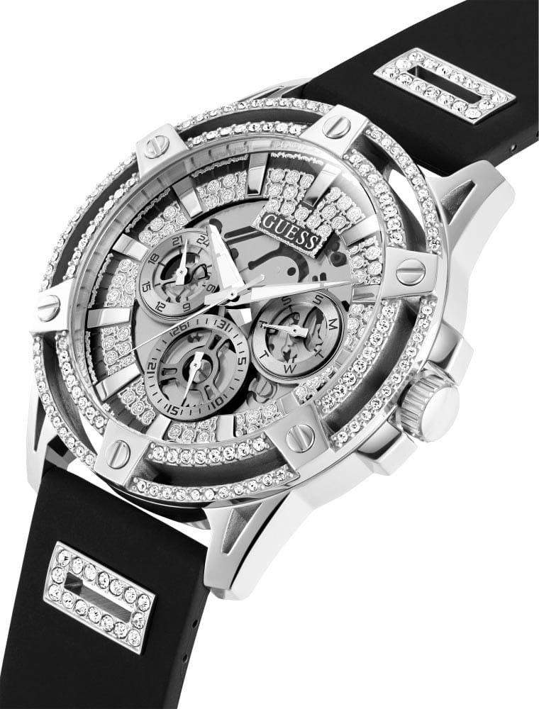 Guess Guess Dress Steel GW0537G1 мужские часы серебристый циферблат на запястье