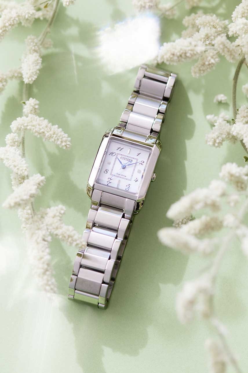 Citizen Citizen Citizen L EW5600-87D кварцевые женские часы часы крупный план перламутровый циферблата