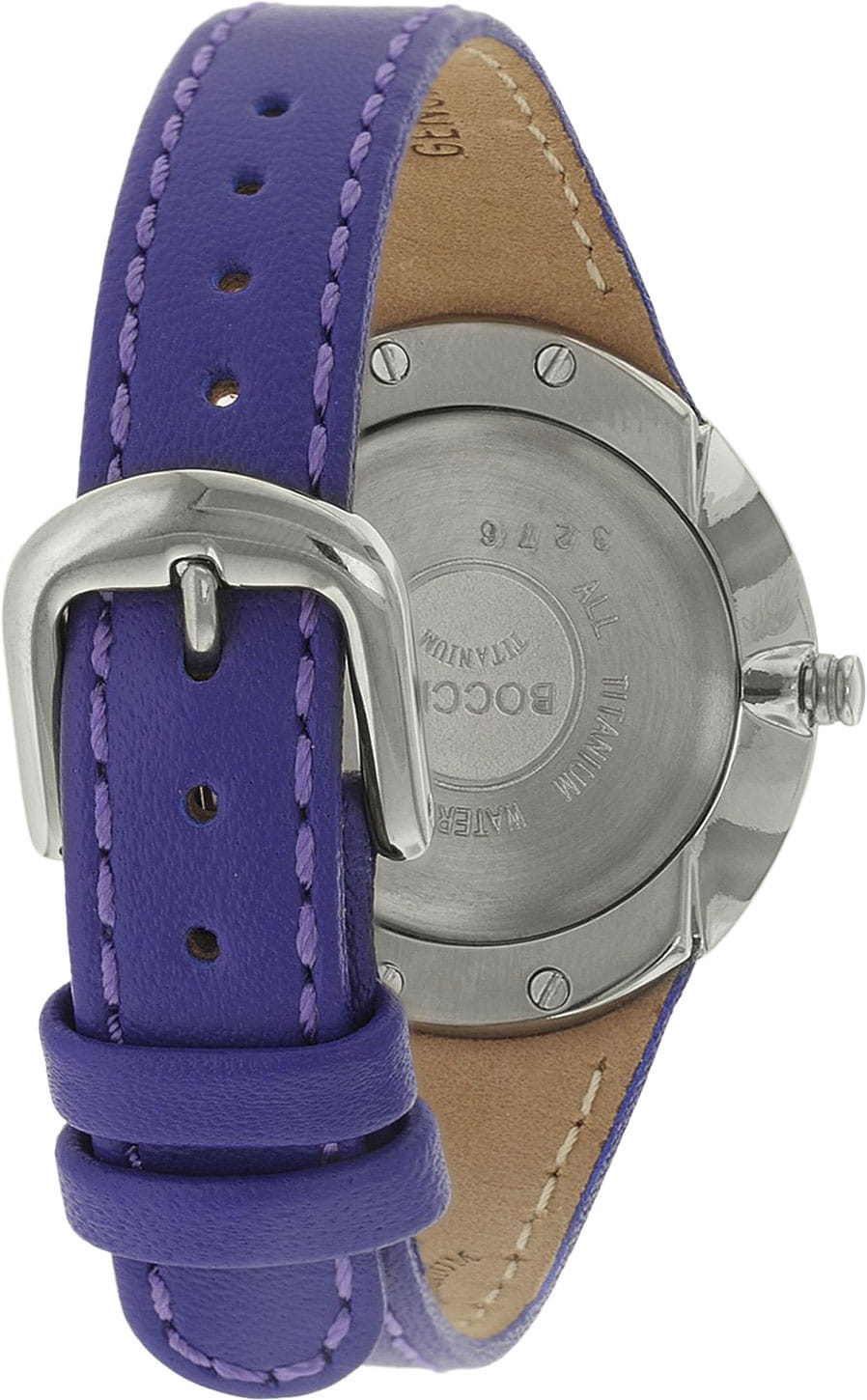 Boccia Titanium Boccia Titanium 3276-11,  германия женские часы на браслете кожаный боковой вид