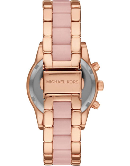 Michael Kors Michael Kors Runway Slim MK6769,  сша женские часы на браслете сталь c pvd покрытием + пластик боковой вид