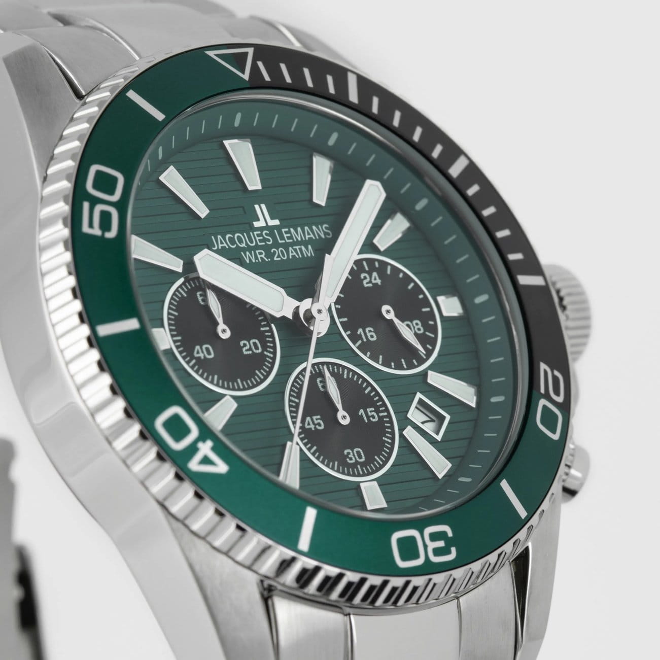 Оригинальные часы Jacques Lemans Jacques Lemans Liverpool Diver 1-2206i кварцевые калибр механизма  общий вид