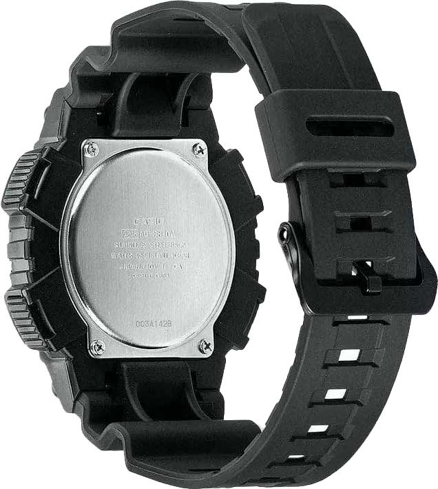 Casio Casio Collection AQ-S810W-1A3VDF (AQ-S810W-1A3), illuminator япония мужские часы на браслете пластик боковой вид