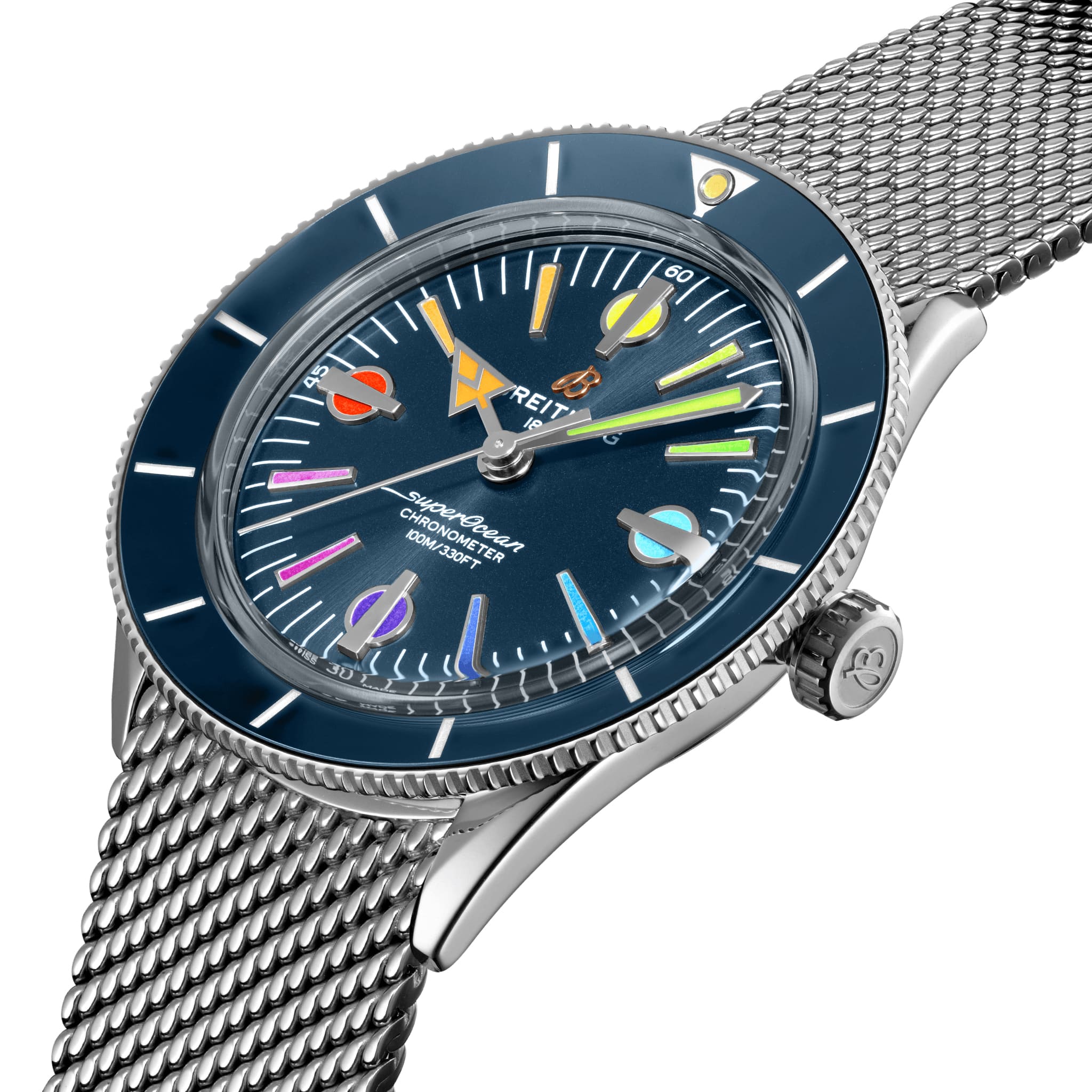 Breitling Breitling Superocean Heritage '57 Limited Edition II A103702A1C1A1 , наручные мужские часы фото под углом