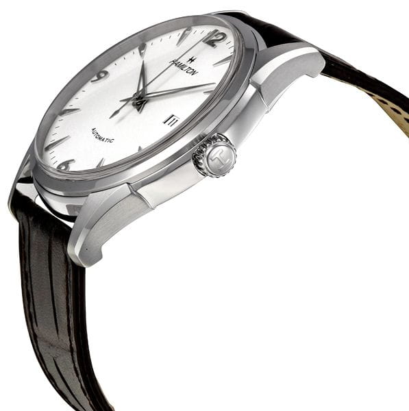 Hamilton Hamilton American Classic Thin O Matic Auto H38715581 мужские часы белый циферблат на запястье