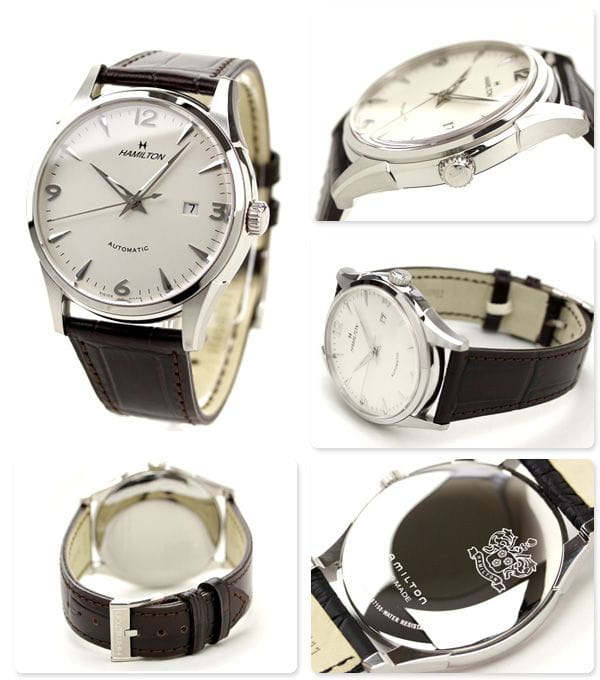 Оригинальные часы Hamilton Hamilton American Classic Thin O Matic Auto H38715581 механические калибр механизма eta 2824-2 общий вид