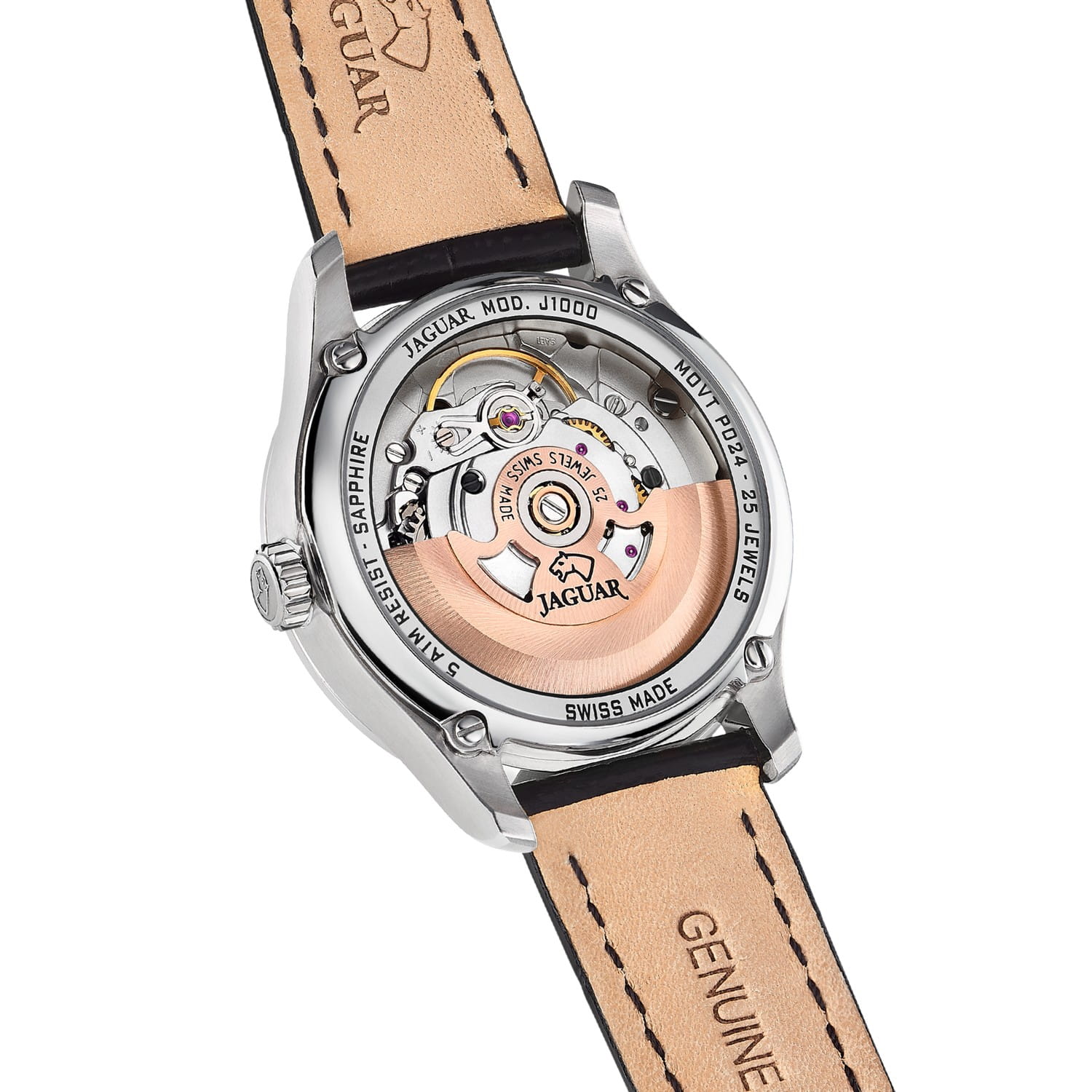 Jaguar Jaguar Automatic Woman J1000/B , наручные женские часы фото под углом