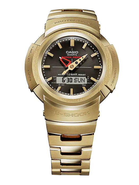 Casio Casio G-Shock AWM-500GD-9ADR  - задняя крышка сталь металл корпуса, япония часы