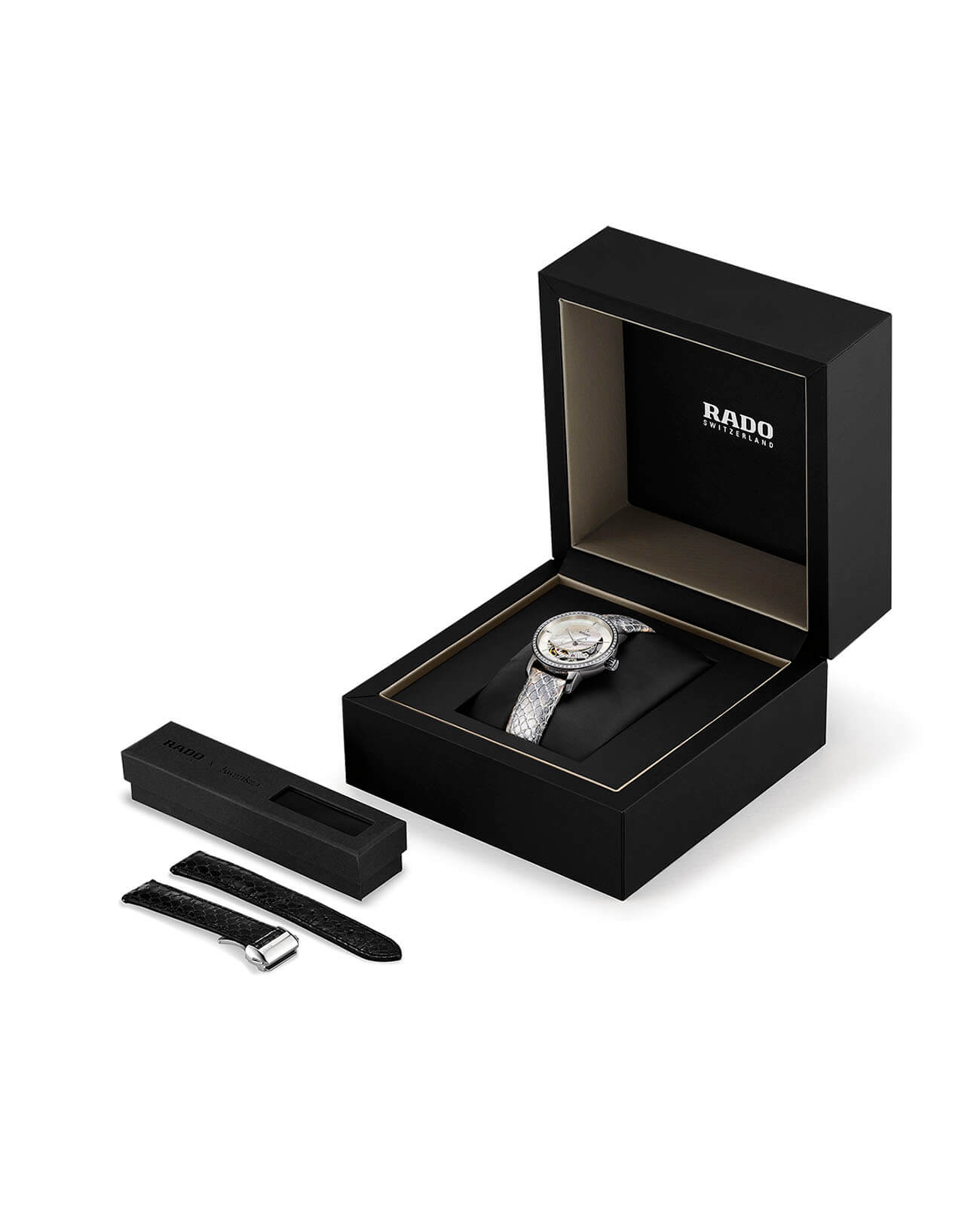 Rado Rado Diamaster Prajun R14058905 Automatic — детали корпуса и кожаный