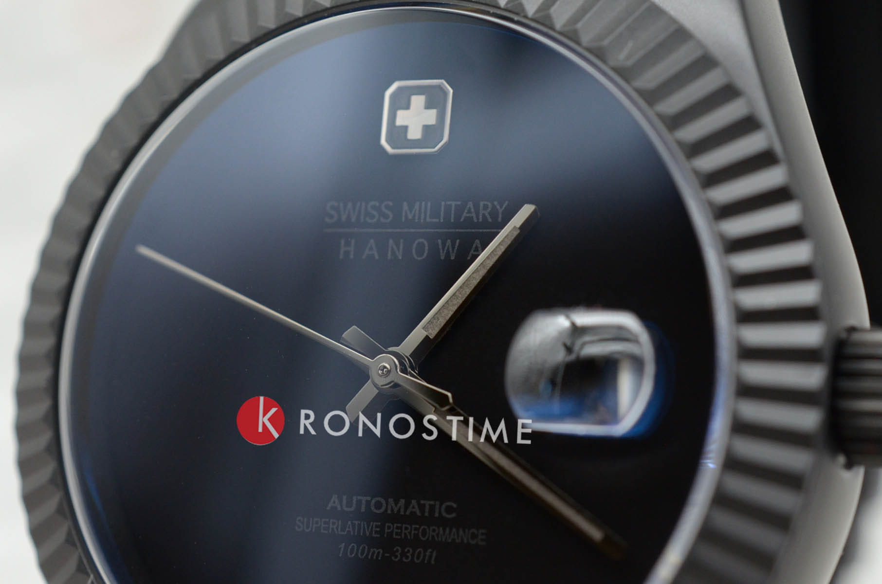 Оригинальные часы Swiss Military Hanowa Swiss Military Hanowa Dark Night SMWGL0005530 механические калибр механизма  soprod p024 общий вид