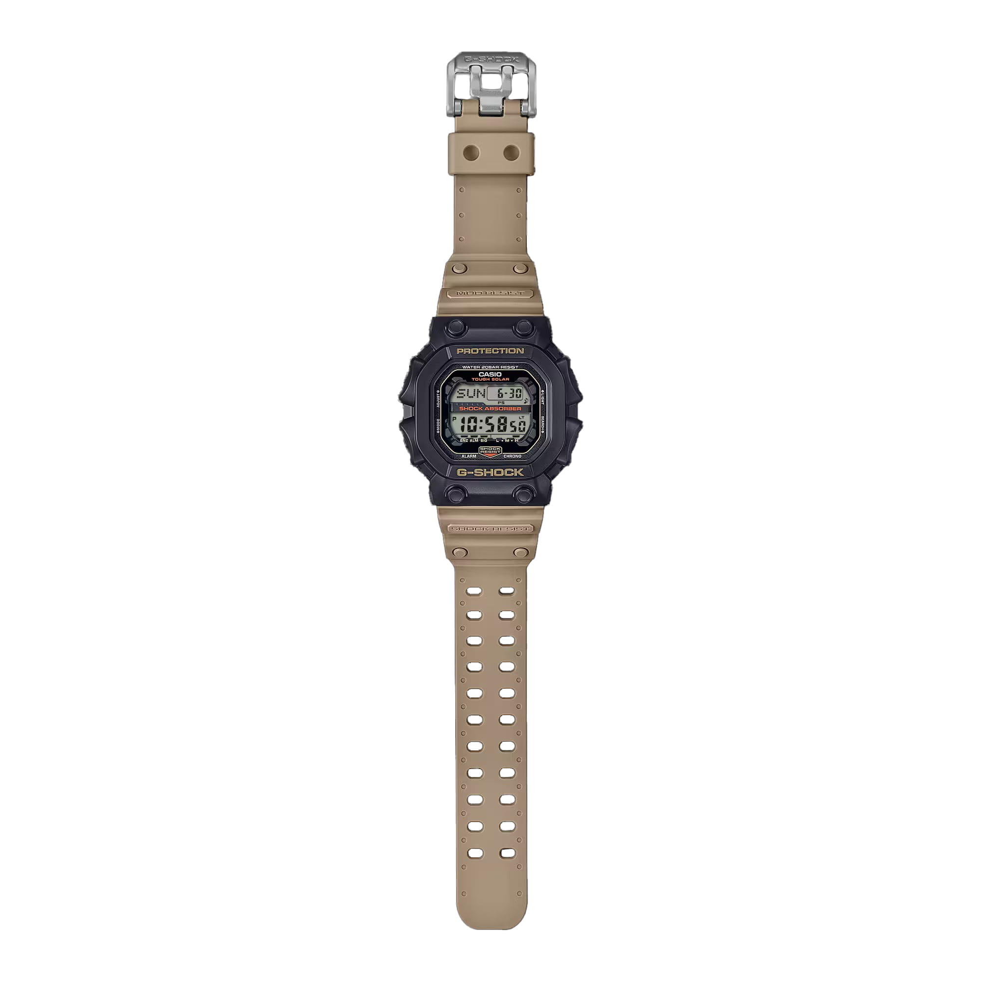 Casio Casio G-Shock GX-56TU-1A5DR (GX-56TU-1A5), g-shock япония мужские часы на браслете пластик боковой вид