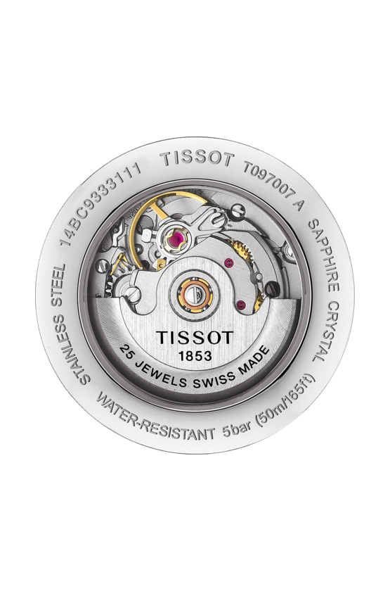 Tissot Tissot Bridgeport Automatic Lady T097.007.22.033.00, t-classic швейцария женские часы на браслете  боковой вид