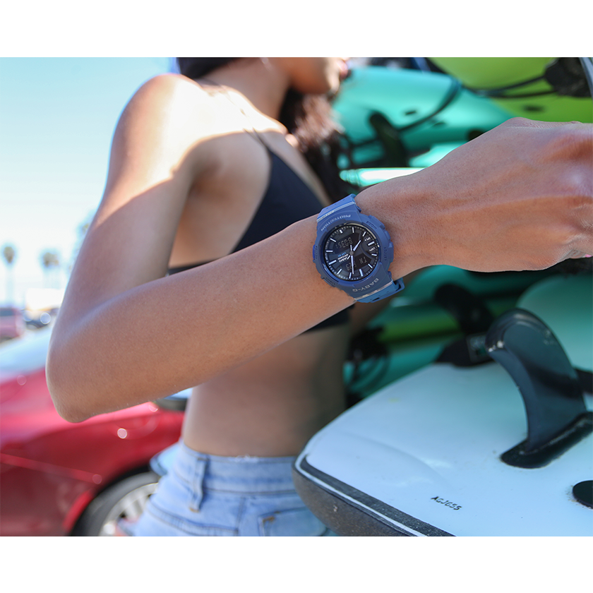 Casio Casio Baby-G BGA-240-2A1 женские часы черный циферблат на запястье