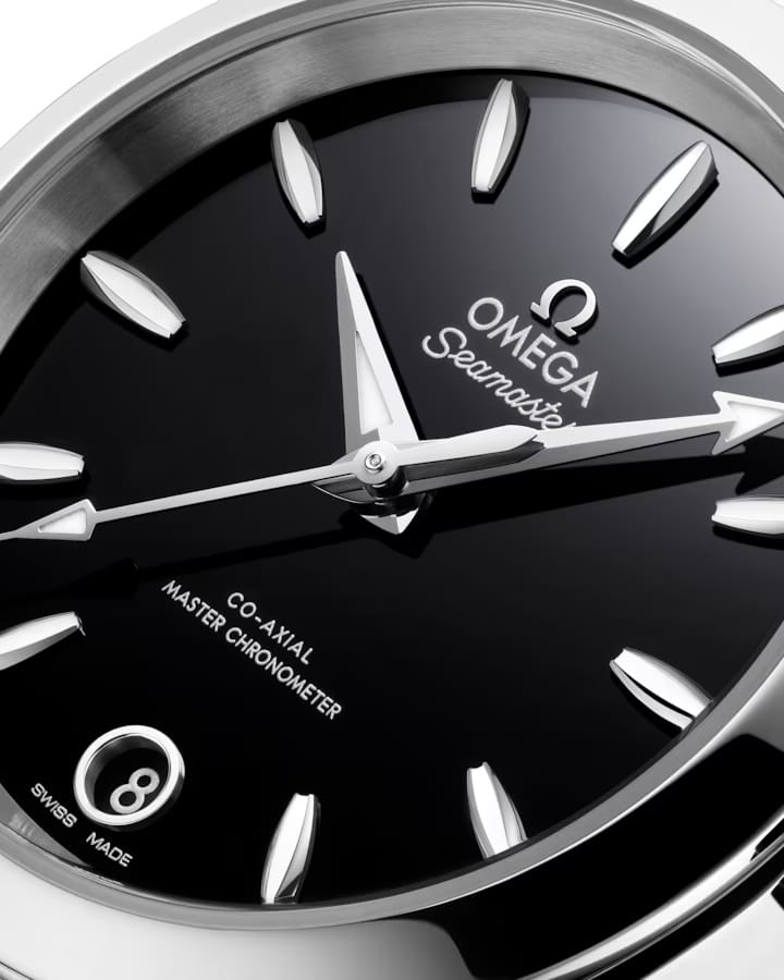 Оригинальные часы Omega Omega Seamaster Aqua Terra 220.10.34.20.01.001 механические калибр механизма omega 8800 общий вид