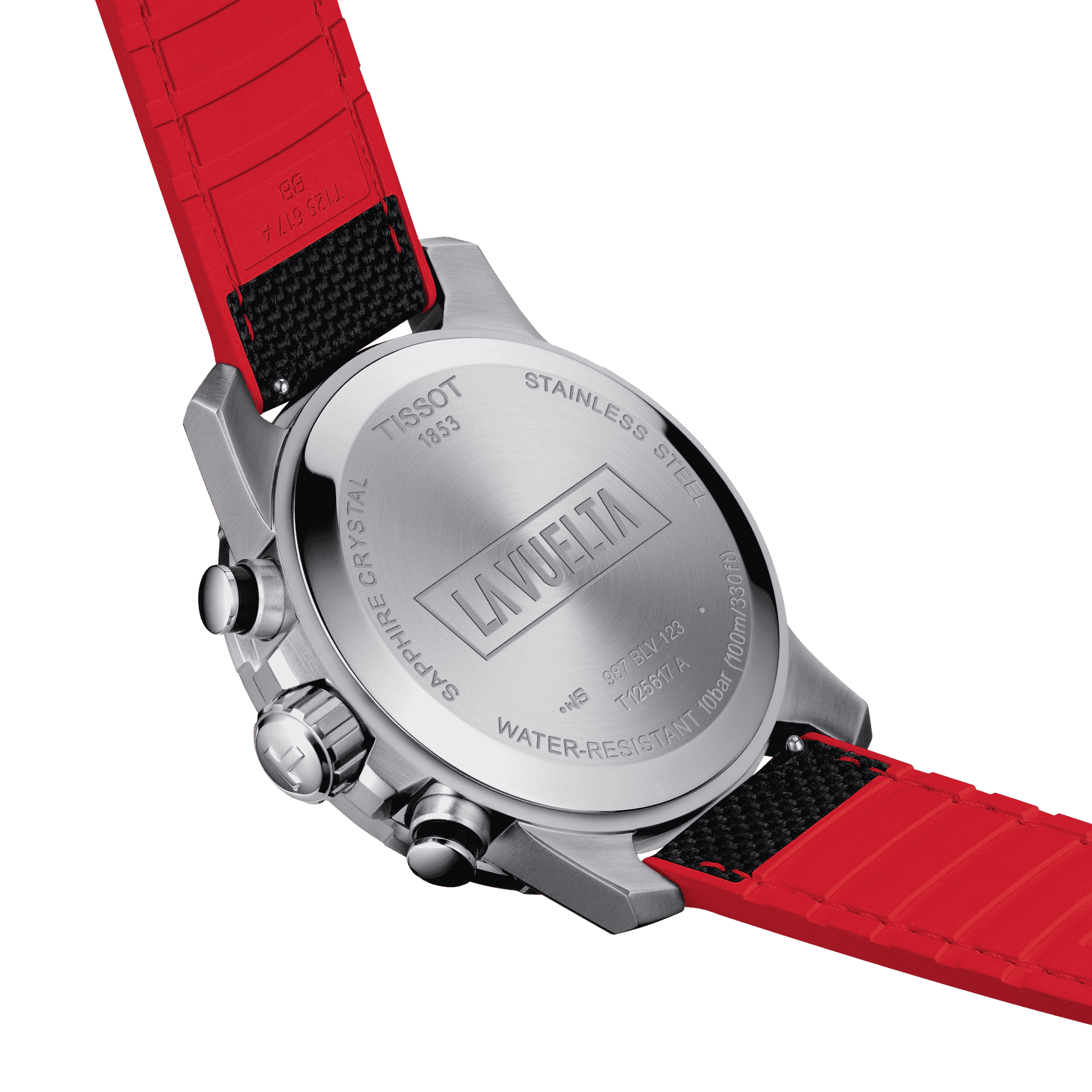 Оригинальные часы Tissot Tissot SuperSport Chrono Vuelta Special Edition T125.617.17.051.01 кварцевые калибр механизма eta g10.212 общий вид