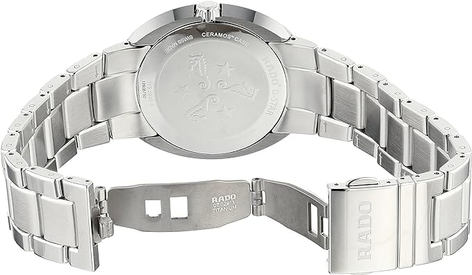 Rado Rado D-Star R15945153, diamaster швейцария мужские часы на браслете нержавеющая сталь боковой вид