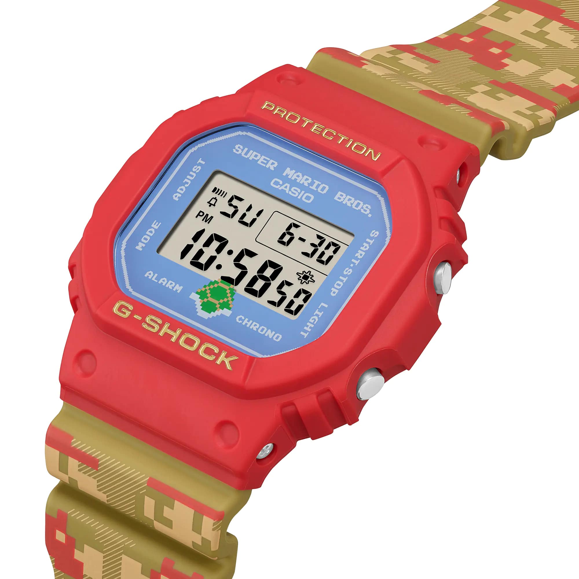 Casio Casio G-Shock DW-5600SMB-4DR DW-5600, наручные мужские часы фото под углом
