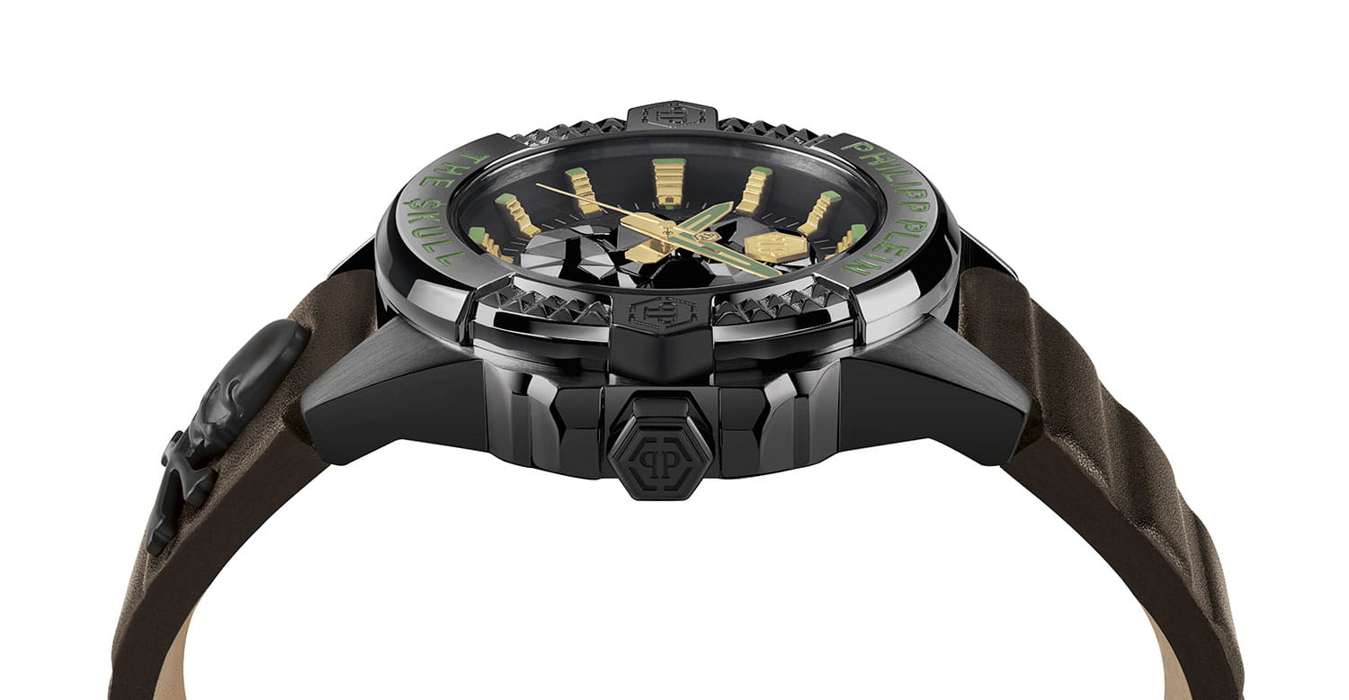 Philipp Plein Philipp Plein The Skull PWAAA0421 германия наручные мужские часы заводная головка с логотипом Philipp Plein