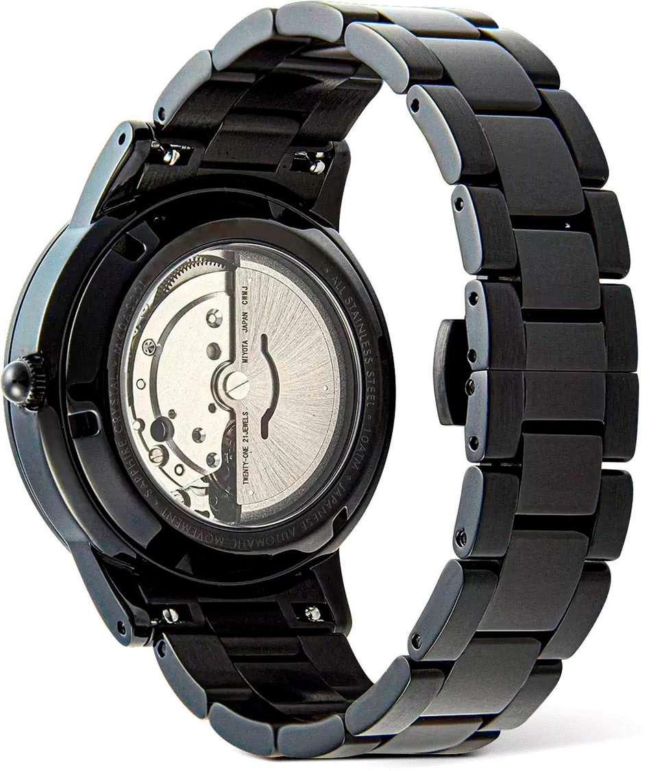 Daniel Wellington Daniel Wellington Iconic Automatic DW00100753 мужские часы черный циферблат на запястье