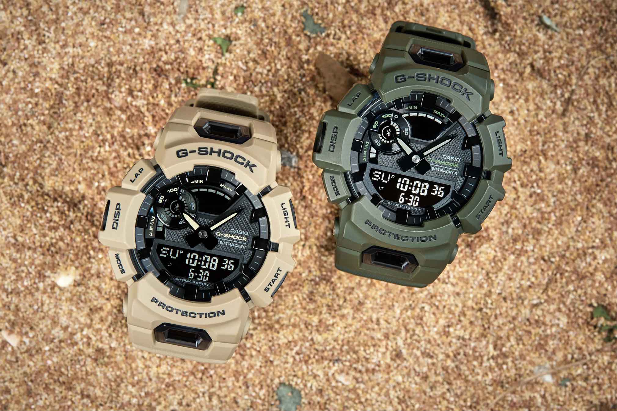 Casio Casio G-Shock GBA-900UU-3ADR (GBA-900UU-3A) мужские часы черный циферблат на запястье