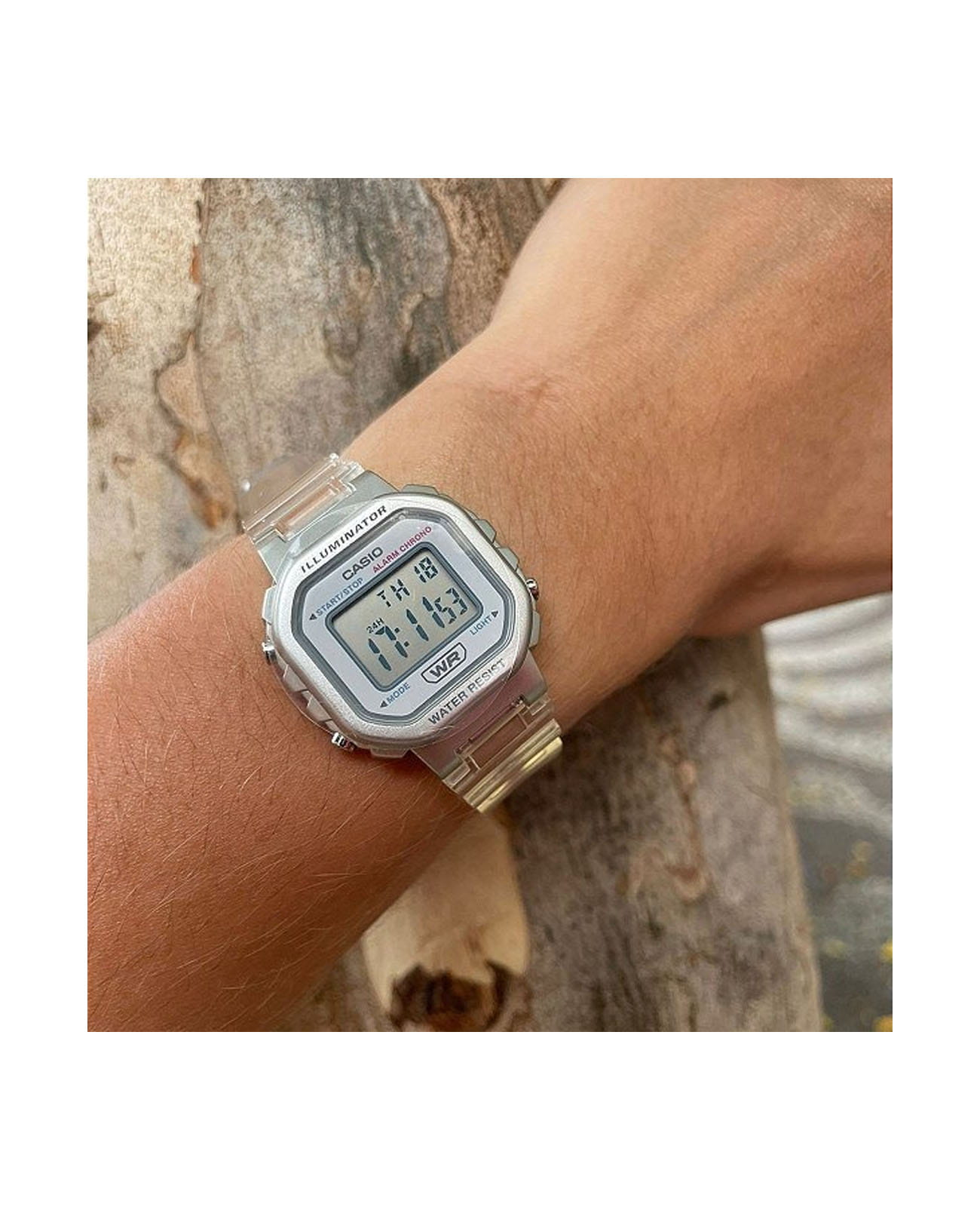 Casio Casio Collection LA-20WHS-7A , наручные женские часы фото под углом