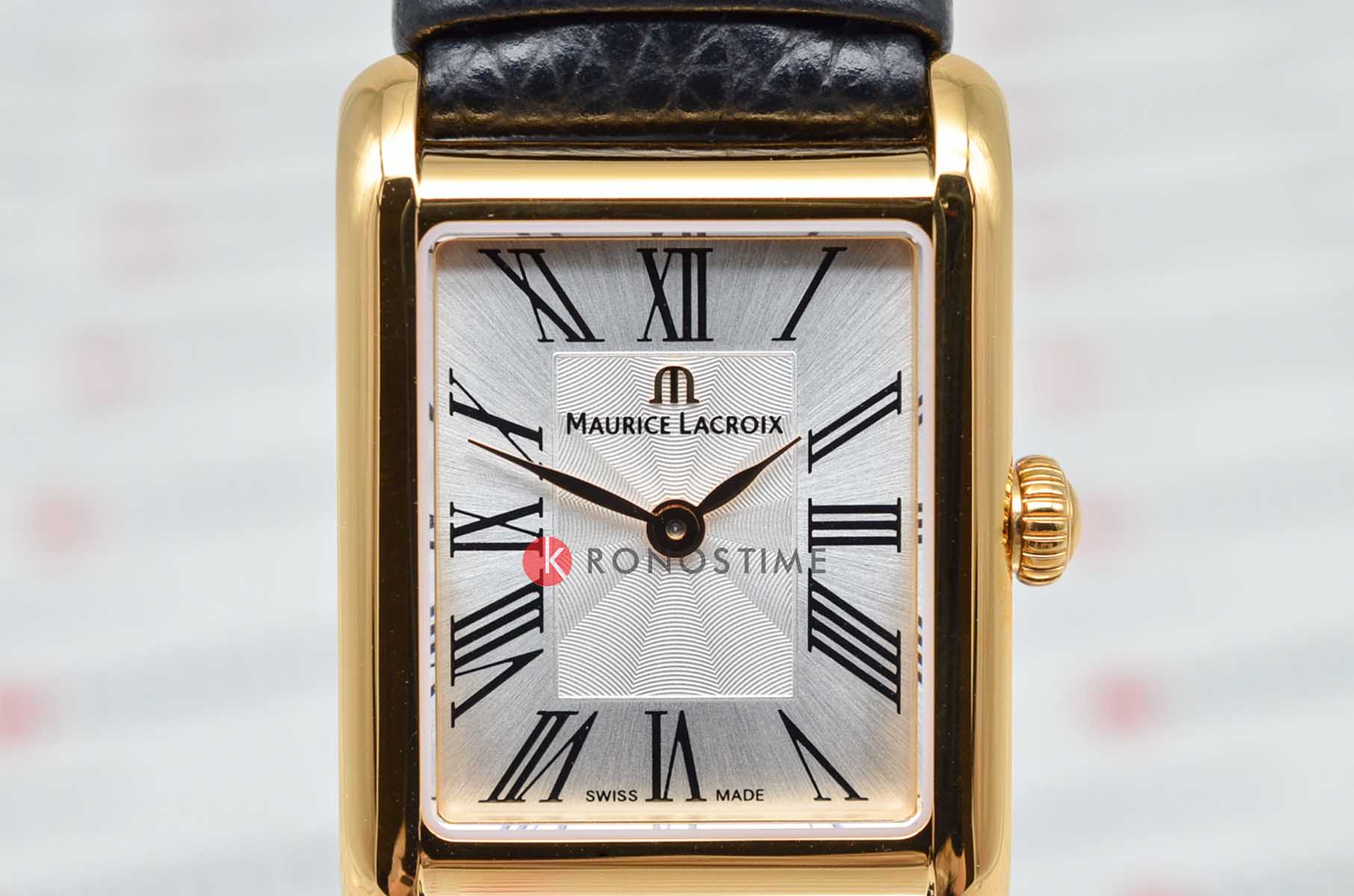 Maurice Lacroix Maurice Lacroix Fiaba Square FA1205-PVP01-110-2, fiaba швейцария женские часы на браслете кожаный боковой вид