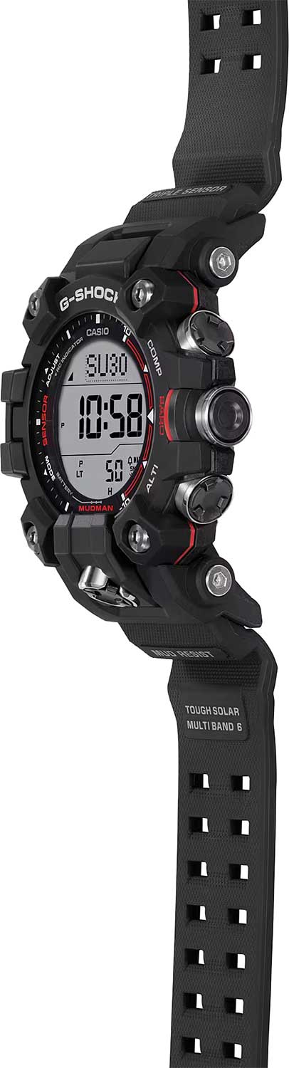 Casio Casio G-Shock GW-9500-1DR (GW-9500-1ER) Mudman - задняя крышка пластик корпуса, япония часы
