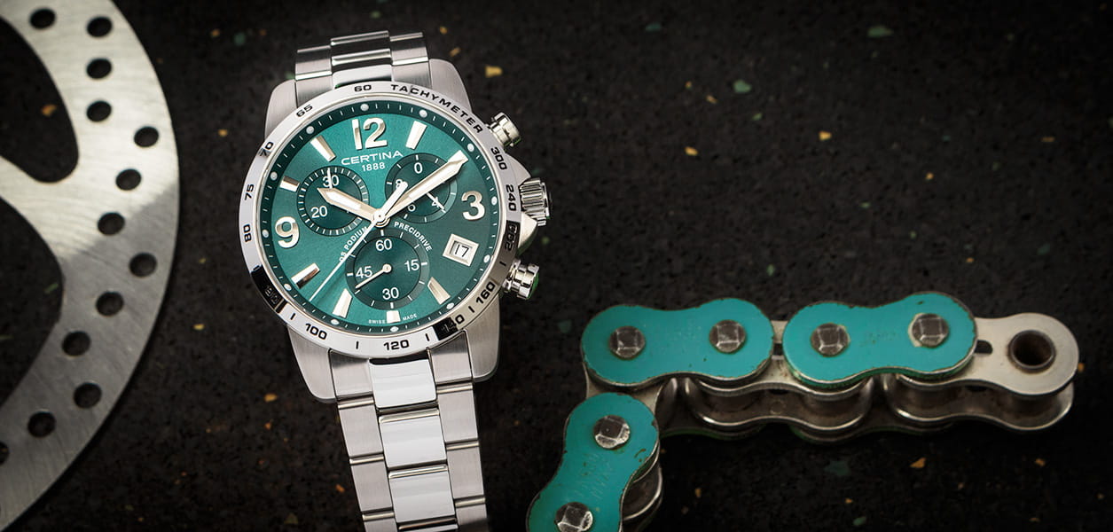 Certina Certina DS Podium Chronograph 1/10 sec C034.417.11.097.00 кварцевые часы с аксессуарами мужские часы модель C0344171109700