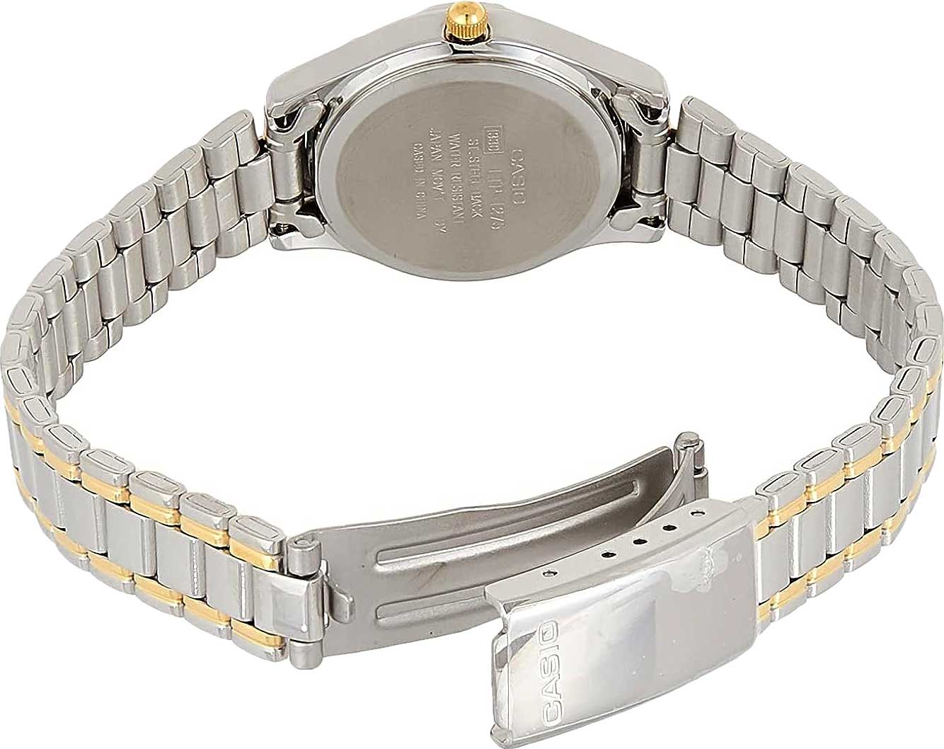 Casio Casio Collection LTP-1275SG-7B, ltp япония женские часы на браслете нержавеющая сталь с ip-покрытием боковой вид